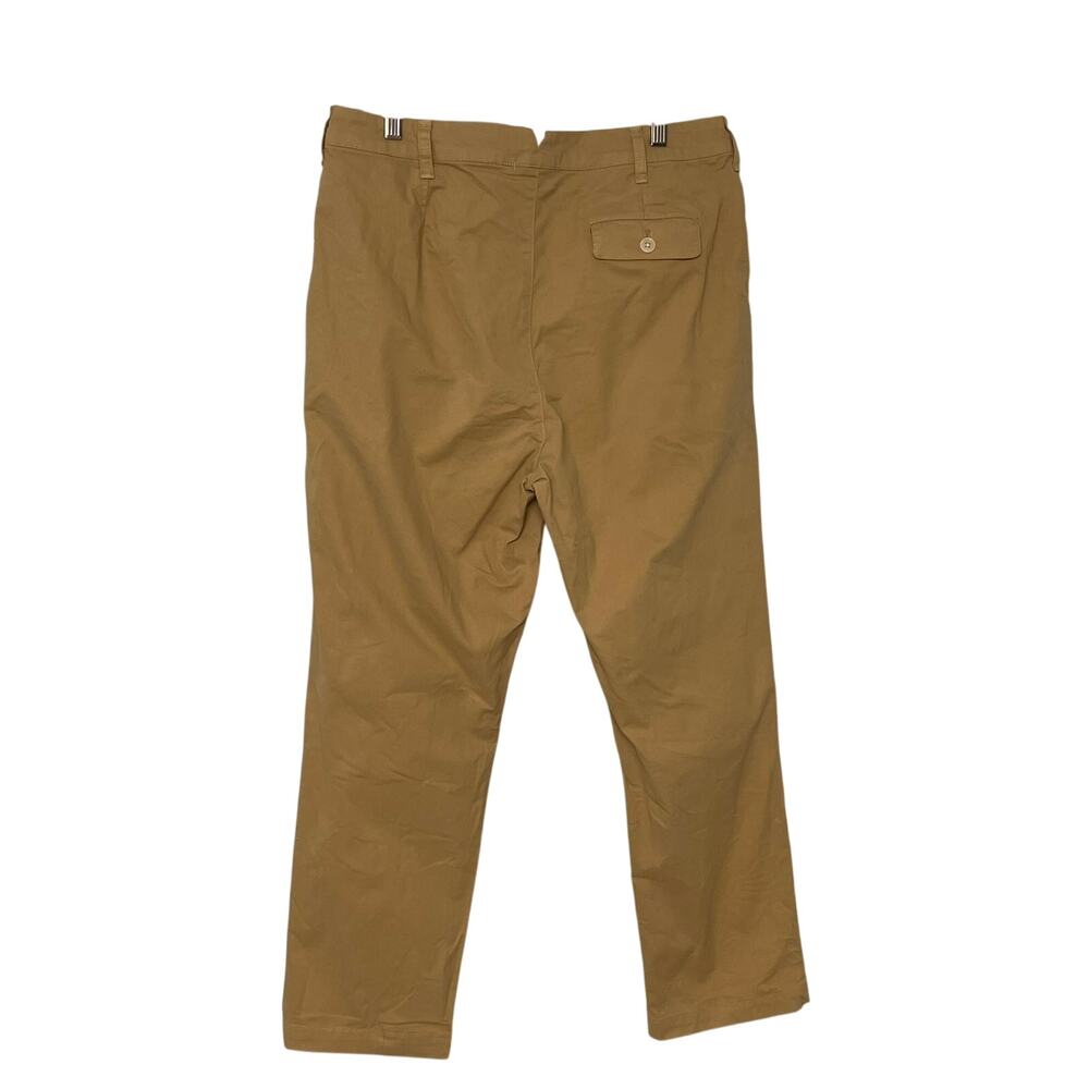 Alex Mill Boyish Chino Pants Brown Khaki Pleated Size 12 - Picture 2 of 7